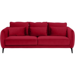Изображение товара Диван Amsterdam трехместный ОГОГО (арт.583333), (Ткань/Красный)