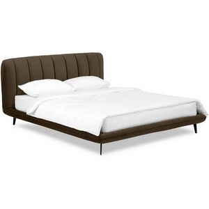 Изображение товара Кровать Amsterdam 1800 ОГОГО (арт.583411), (Велюр/Коричневый)