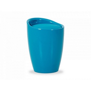 Изображение товара Пуфик круглый из экокожи Bocha ОГОГО 588837 (бирюзовый)