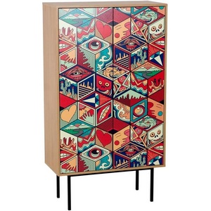 Изображение товара Шкаф 2-дверный Boho Color ОГОГО (арт.595620), (ЛДСП/Дуб Корбридж)