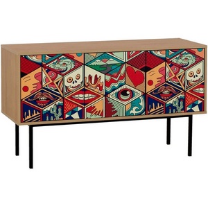 Изображение товара Тумба малая Boho Color ОГОГО (арт.599507), (ЛДСП/Дуб Корбридж)