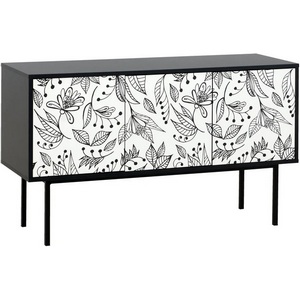 Изображение товара Тумба малая Boho Color ОГОГО (арт.599511), (ЛДСП/Черный)