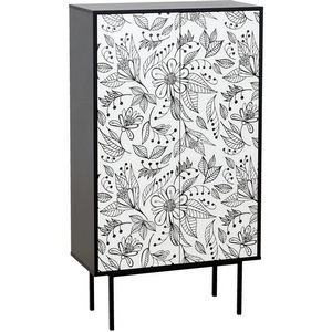 Изображение товара Шкаф 2-дверный Boho Color ОГОГО (арт.599519), (ЛДСП/Черный)