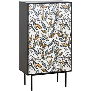 Изображение товара Шкаф 2-дверный Boho Color ОГОГО (арт.599520), (ЛДСП/Черный)