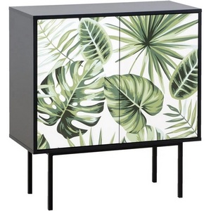 Изображение товара Шкаф Boho Color низкий ОГОГО (арт.599537), (ЛДСП/Черный)