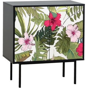 Изображение товара Шкаф Boho Color низкий ОГОГО (арт.599538), (ЛДСП/Черный)