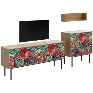 Изображение товара Композиция Boho Color 4 ОГОГО (арт.599578), (ЛДСП/Дуб Корбридж)