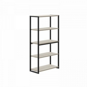 Изображение товара Стеллаж деревянный напольный шириной 80 см Board прямой 700 ОГОГО 636243 (дуб сонома)