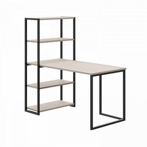 Изображение товара Стол письменный-стеллаж Board 1400х700 ОГОГО 636285 (черный)