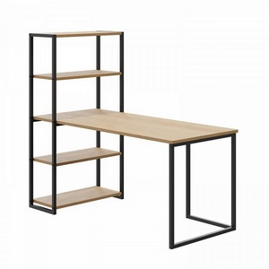 Изображение товара Стол письменный-стеллаж Board 1600х700 ОГОГО 636288 (черный)