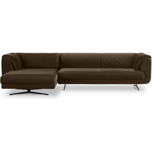 Изображение товара Диван Marsala угловой левый ОГОГО (арт.649304), (Велюр/Коричневый)