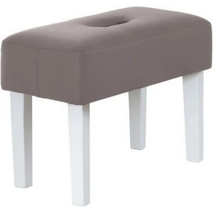 Изображение товара Табурет мягкий Handy ОГОГО (арт.653726), (Ткань,Экокожа/Серый)