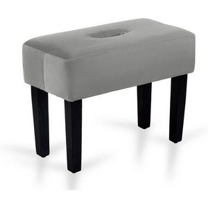 Изображение товара Табурет мягкий Handy ОГОГО (арт.671359), (Велюр,Экокожа/Серый)