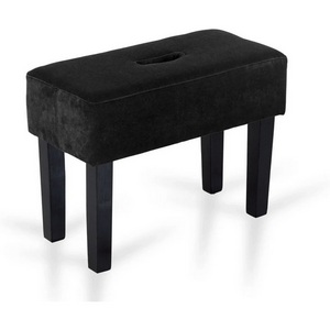 Изображение товара Табурет мягкий Handy ОГОГО (арт.671370), (Ткань,Микрофибра/Черный)