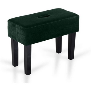 Изображение товара Табурет мягкий Handy ОГОГО (арт.671376), (Ткань,Микрофибра/Темно-зеленый)