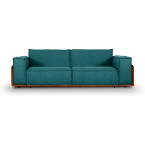 Изображение товара Диван Asti ОГОГО (арт.679247), (Рогожка/Оранжевый,Бирюзовый)