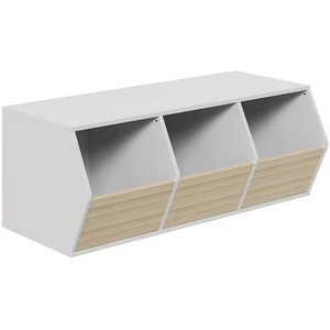 Изображение товара Ящик для игрушек Campi ОГОГО 724404 (белый, ясень коимбра)