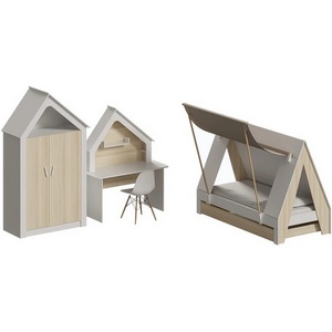 Изображение товара Композиция Campi №5 ОГОГО (арт.727639), (ЛДСП/Белый,Ясень Коимбра)