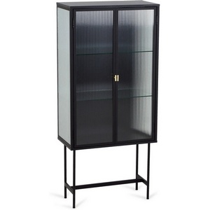 Изображение товара Витрина ОГОГО The One (ЛДСП,Металл,Стекло/Черный)