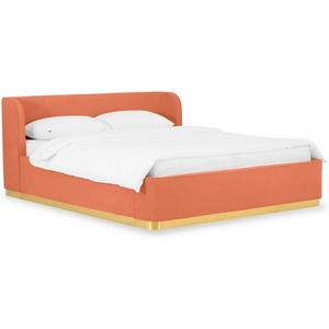 Изображение товара Кровать Vibe 1600 ОГОГО (арт.748479), (Шенилл,Ткань/Оранжевый)