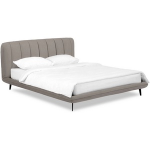 Изображение товара Кровать Amsterdam ОГОГО (арт.751169), (Велюр/Серо-коричневый)