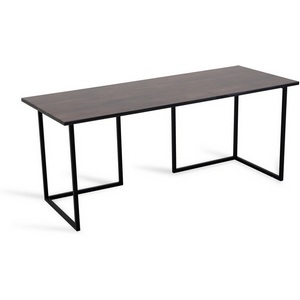 Изображение товара Стол Board 1200x500 (ЛДСП/Коричневый) ОГОГО Обстановочка 761788 (прямоугольная столешница, П-образная опора)