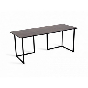 Изображение товара Стол Board 1200x500 ОГОГО 761789 (черный) (прямоугольная столешница, П-образная опора)