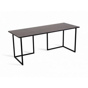 Изображение товара Стол 140x70 см Board ОГОГО 761797 (коричневый) (прямоугольная столешница, П-образная опора)