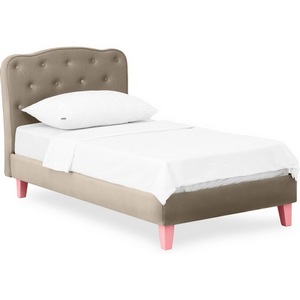 Изображение товара Кровать Candy ОГОГО (арт.785940), (Ткань/Бежевый,Розовый)