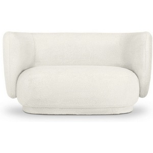 Изображение товара Диван Lucca 2-х местный ОГОГО (арт.815527), (Искусственный мех/Белый)