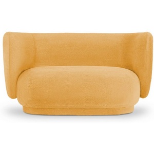 Изображение товара Диван Lucca 2-х местный ОГОГО (арт.815528), (Искусственный мех/Оранжевый)