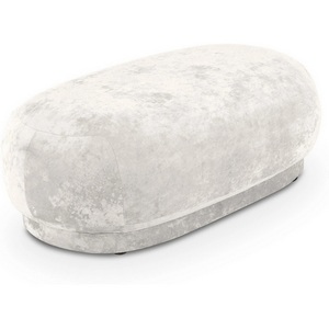 Изображение товара Банкетка Lucca ОГОГО (арт.823142), (Ткань,Велюр/Белый)