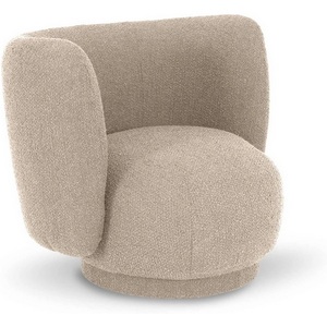 Изображение товара Кресло Lucca вращающееся ОГОГО (арт.823169), (Ткань,Рогожка,Букле/Бежевый)