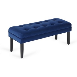 Изображение товара Банкетка Adel ОГОГО (арт.825574), (Ткань/Синий,Черный)