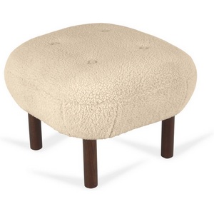 Изображение товара Пуф Lounge Wood ОГОГО (арт.826134), (Искусственный мех/Бежевый)