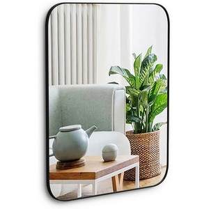 Изображение товара Зеркало Hola (МДФ,Зеркало/Черный) ОГОГО Обстановочка! арт.828394