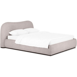 Изображение товара Кровать односпальная металлическим подъемным механизмом Patti с подъемным механизмом ОГОГО (арт.831395), (Ткань,Букле/Бежевый)