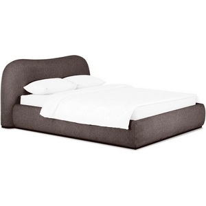 Изображение товара Кровать односпальная металлическим подъемным механизмом Patti с подъемным механизмом ОГОГО (арт.831398), (Ткань,Букле/Коричневый)