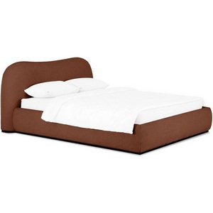 Изображение товара Кровать Patti без подъемного механизма ОГОГО (арт.831404), (Букле,Ткань/Терракотовый)