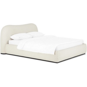 Изображение товара Кровать Patti без подъемного механизма ОГОГО (арт.831405), (Ткань,Букле/Белый)