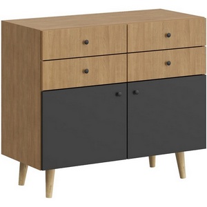 Изображение товара Сервант Frida ОГОГО (арт.838925), (ЛДСП/Черный)