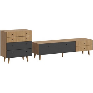 Изображение товара Композиция Frida 2 ОГОГО (арт.839392), (ЛДСП/Черный)