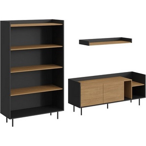 Изображение товара Композиция Look 17 (ЛДСП/Светлое дерево) ОГОГО Обстановочка! арт.846112