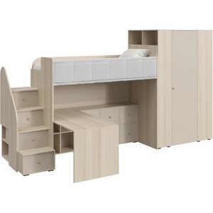 Изображение товара Композиция Play 7 ОГОГО (арт.850329), (ЛДСП/Бежевый,Ясень Коимбра)