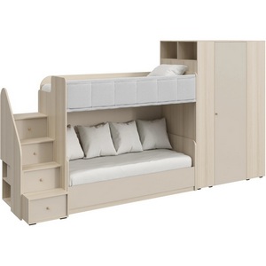 Изображение товара Композиция Play 6 ОГОГО (арт.850405), (ЛДСП/Бежевый,Ясень Коимбра)