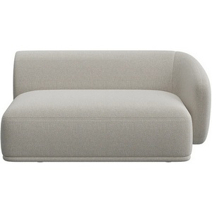 Изображение товара Завершение прямое Fabro 1500 правое ОГОГО (арт.851372), (Ткань,Букле/Белый)