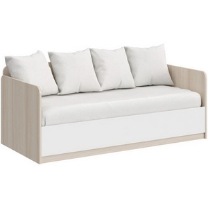 Изображение товара Кровать Play ОГОГО (арт.851541), (ЛДСП/Белый,Ясень Коимбра)