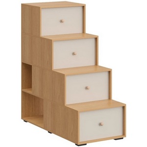 Изображение товара Лестница-комод Play ОГОГО (арт.851762), (ЛДСП/Бежевый,Дуб Корбридж)