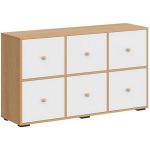 Изображение товара Тумба Play ОГОГО (арт.851789), (ЛДСП/Белый,Дуб Корбридж)