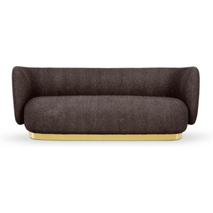 Изображение товара Диван Lucca ОГОГО (арт.852274), (Рогожка,Букле,Ткань/Коричневый)